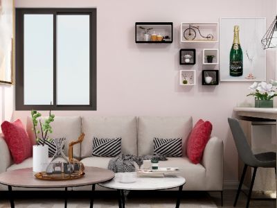 滇池明珠北欧风格42平米装修案例