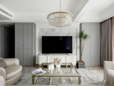 恒大昆海湖现代风格106平米装修案例