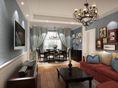 温州新田园现代风格装修案例