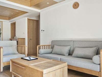 华府城二居89平日式风格装修案例