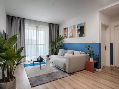 荣华苑北欧风格115平米三居室装修案例