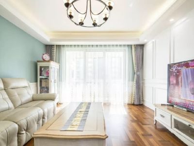 紫云府·悦里90平米简约美式二居室装修案例