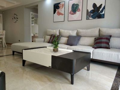 闽江世纪城现代风格100平米三居室装修效果图案例