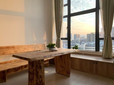 正荣财富中心现代风60平米二居室装修效果图案例