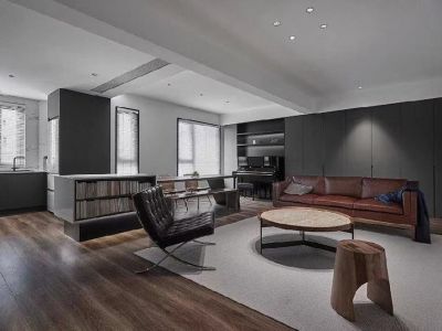 恒盛金陵湾现代风格装修案例