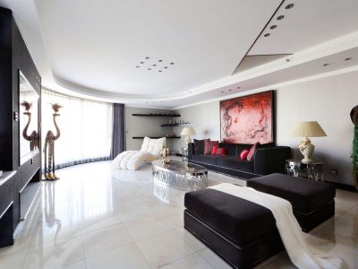 恒大悦府四居143平现代风格装修案例