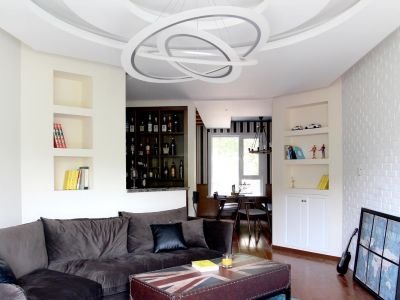 中兴家园三居118平现代风格装修案例