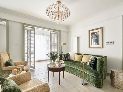 恒盛豪庭137平四居欧式风格装修案例