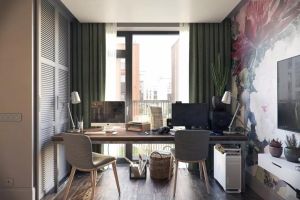 【尚同墨方装饰】这套小户型装修功能齐全，美不胜收