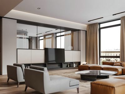 锦上和风华苑现代风格165平米装修案例