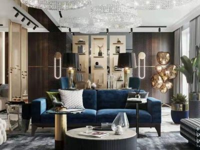 星际豪庭平层146平现代风格装修案例