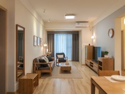 湖城大境三居108平日式风格装修案例