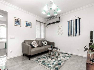 城置国际花园城四期万锦城108平米混搭风格装修案例