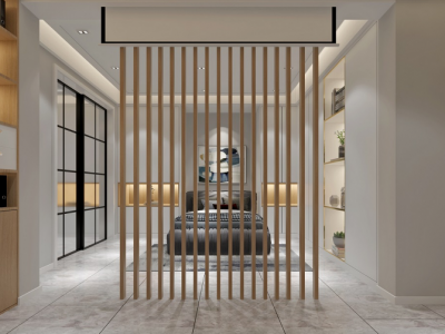 力标赞城复式200平米欧式豪华装修案例