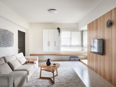 新希望观澜汇现代风格120平米装修案例