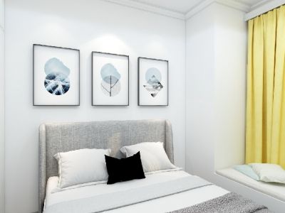 中骏汇景城110平米北欧极简风格装修案例