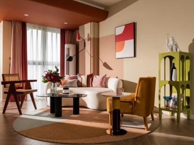 中太城市广场80平米北欧风格二居室装修案例