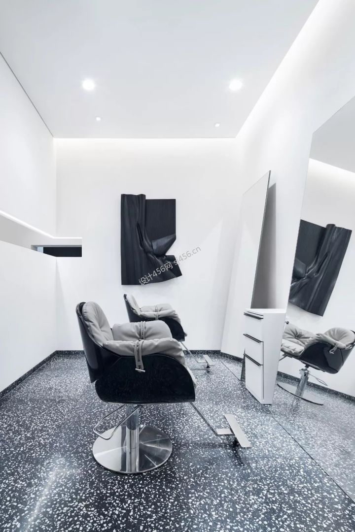 196平米造型沙龙剪发区装修效果图