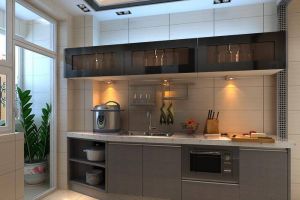 [广州欧联装饰设计]晶钢板是什么材质 晶钢板橱柜优缺点分析