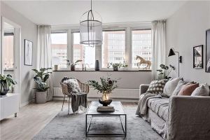 [拉萨交换空间装饰]120㎡现代宜家风装修案例，清新惬意而舒适