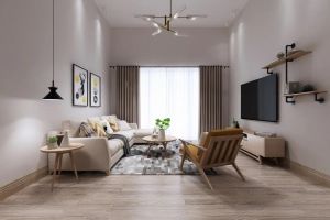 [昆明俊雅装饰]客厅地面，贴地砖还是铺木地板好？全面分析对比！