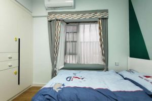 [昆明俊雅装饰]飘窗窗帘，靠墙装还是靠窗装？不同飘窗类型有不同方案！