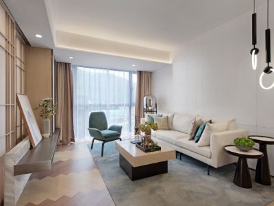 恒大名都二居91平现代风格装修案例