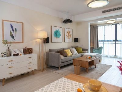 金色江湾二居78平简约风格装修案例