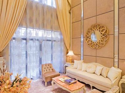 逸翠庄园浪漫法式190平米别墅装修案例