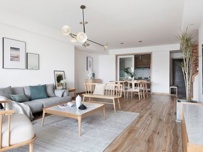 华夏四季现代风格220平米装修案例