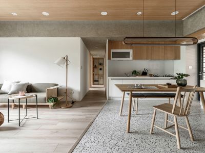 金地云海一号现代风格128平米装修案例