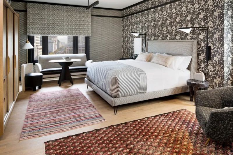 1000平米新古典色彩精品酒店客房装修效果图