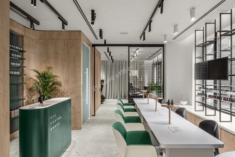 250平米现代简约风美容中心会谈区效果图