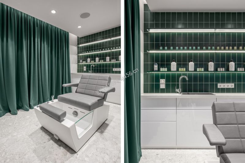 250平米现代简约风美容中心美容区效果图