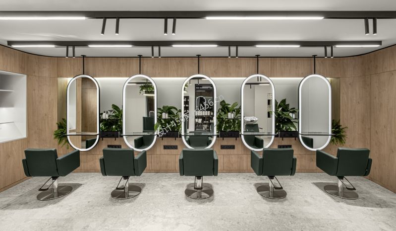 250平米现代简约风美容中心美容区效果图