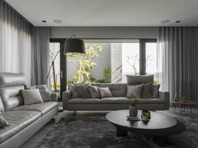 首开融侨·首融府现代风四居室197平米装修效果图案例