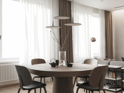 佳兆业城市广场现代风格77平米装修案例