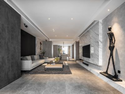 复地雲極现代风格142平米装修案例