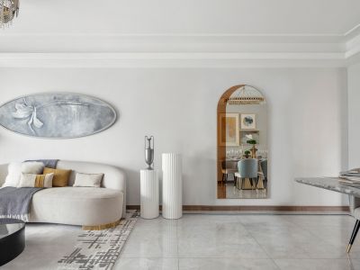 新希望白麓城现代风格110平米装修案例