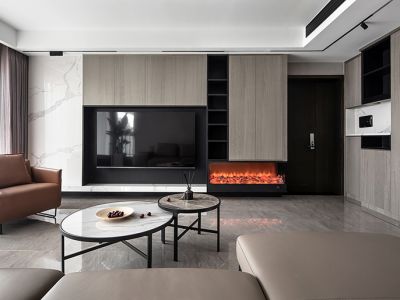 万科中天北宸现代风格126平米装修案例