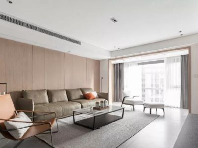 市政·天元城175平米四居室现代简约装修案例