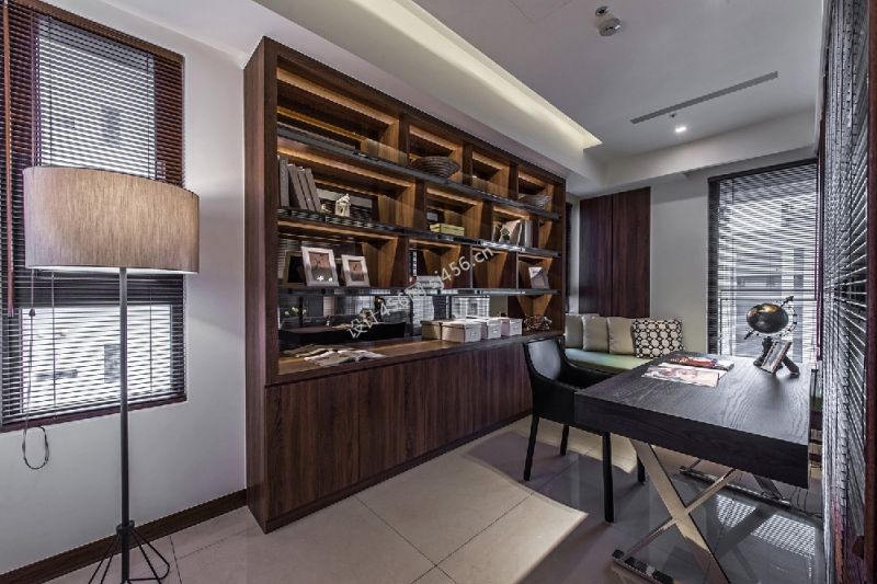 201平大平层轻奢风格装修案例效果图