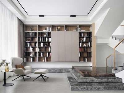 中海云麓九里现代风格360平米装修案例