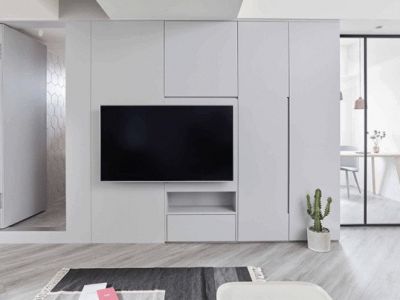 国际新城北欧极简二居62平米装修案例