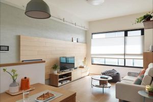 [成都瑞丽装饰]​100平米三居室日式原木风格装修设计，简约低调！