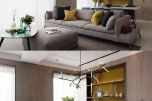 [成都康蓝装饰]谁说沙发一定要靠墙！这几款沙发不靠墙设计同样美爆了！