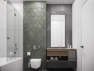 顶峰水岸144㎡四居室后现代风格装修案例