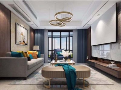 国际花都92平方米三居室北欧风格装修案例