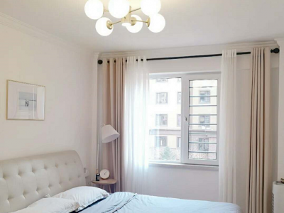 南湖国际社区90㎡二居室北欧风格装修案例