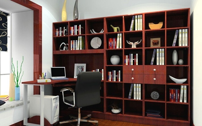 重庆书房装修效果图